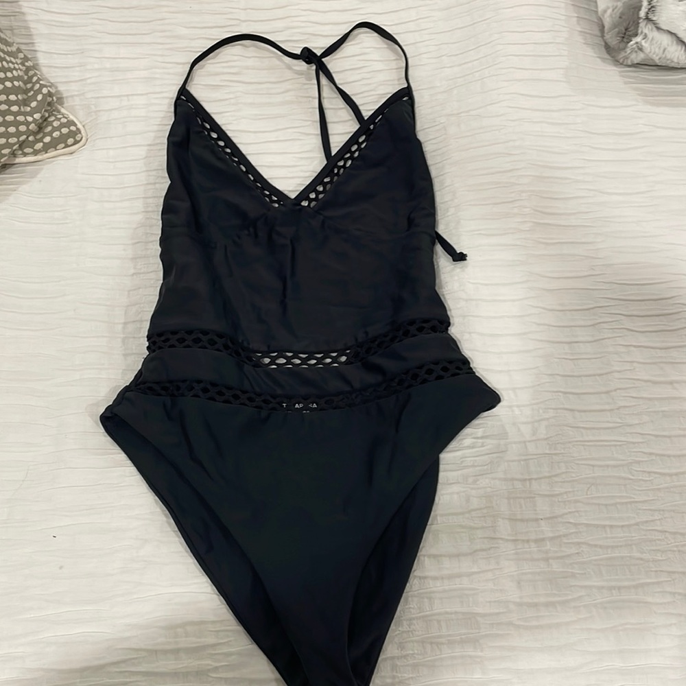 Tularosa one piece swimsuit in black